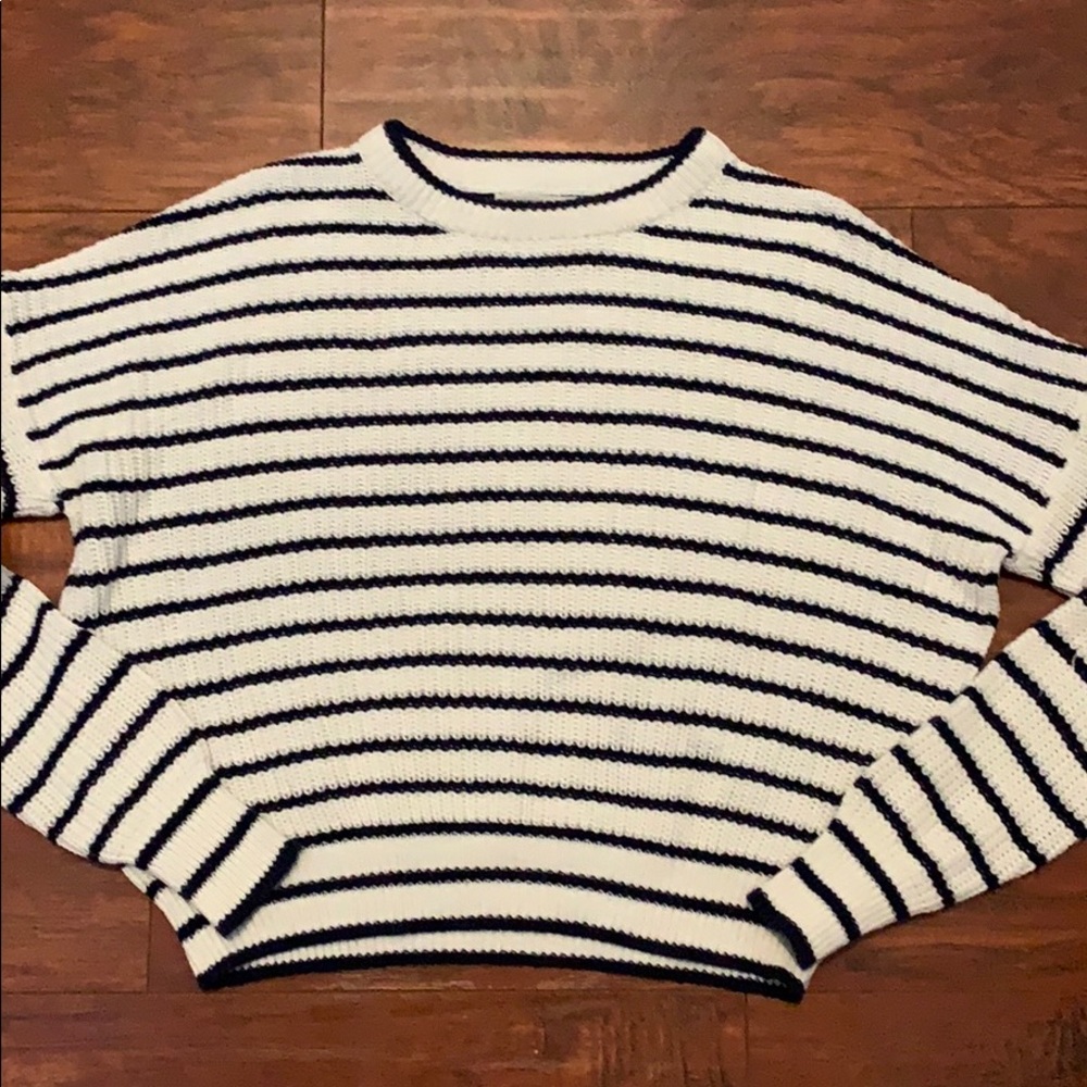 Urban striped sweater